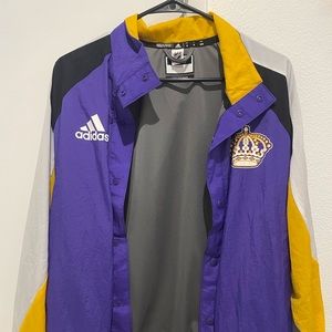 LA Kings Adidas Reverse Retro Jacket size Medium
